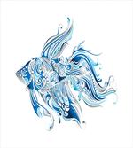 Abstract Betta Splenden