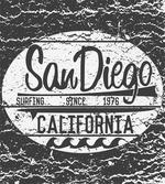 Vintage Surf Grey Grunge