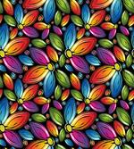 Colorful Flowers Vintage