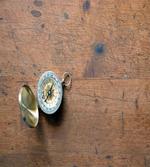 Opened Tool on Grunge Wood