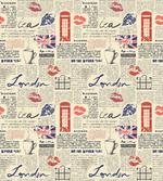 Newspaper Kiss Marks