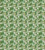 Flowers and Fern Leaves