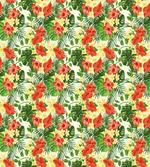 Exotic Flowers Pattern