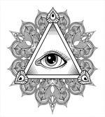 Vintage Tattoo Boho Occult artwork