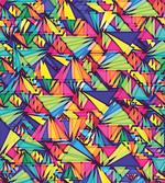 Geometric Triangles Art
