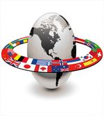 Orbit of National Flags