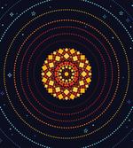 Sun Planet Orbits Art