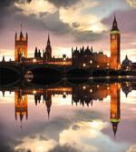 Surreal Evening Big Ben