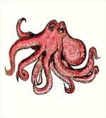 Pink Watercolor Animal