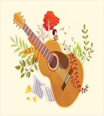 Spring Guitar Composition