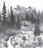 Watercolor Woodland