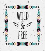 Geometric Boho Frame