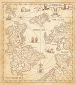 Grunge Treasure Map