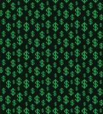 Pixel Art Dollar Pattern