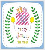 Gifts Balloons Leaves