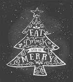 Pine Tree Xmas artwork