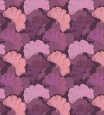 Retro Ginkgo Biloba Leaves artwork