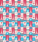 Coffee Love Eiffel Hearts artwork