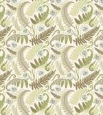 Curlicue Fern Leaves Art artwork