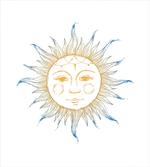 Ornate Aztec Star Motif artwork