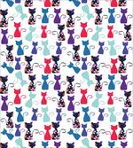 Baby Cats Flowers Colors artwork