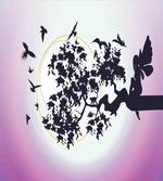Fantasy Fairy Tree Birds