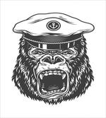 Seaman Gorilla Art