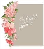 Floral Wedding Frame