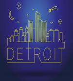 City Sky View Graphic