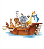 Animals on Mystic Boat