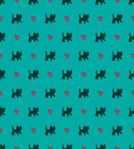 Kittens Pink Hearts