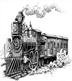 Rustic Old Train