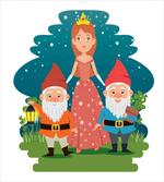 Fairytale Princess Dwarfs