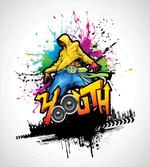 Young Man Hip Hop Culture