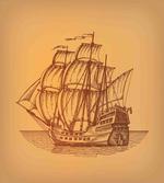 Marine Frigate Art