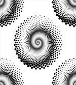 Spiral Dots Pattern