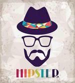 Man Hat Glasses Beard
