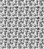 Monochrome Baseball Glove artwork