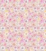 Outline Abstract Flowers Art