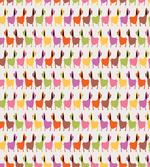 Colorful Puppy Motif