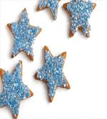 Baked Biscuits in Star Shape