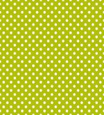 Lime Vintage Polka Dots