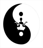 Silhouette Lotus Pose