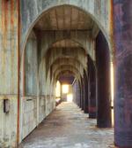 Corridor Concrete Rustic