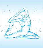 Aquatic Woman Pose artwork