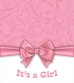 Its a Girl and Ribbon