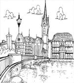Sketch Style Zurich