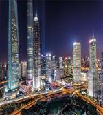 Skyline of Modern City