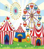 Striped Tents