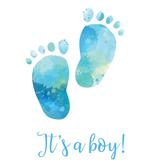 Baby Boy Footprints